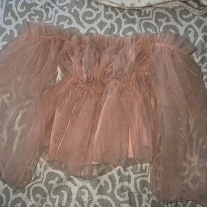 Tulle shirt